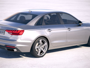 Audi A4 Sedan 2020 3D Модель