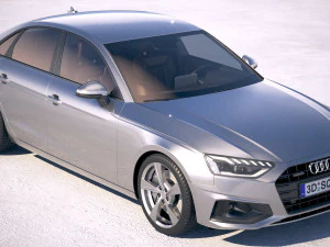 Audi A4 Sedan 2020 3D Model