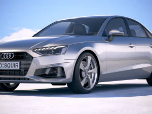 Audi A4 Sedan 2020 3D Model