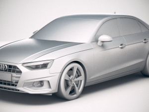 Audi A4 Sedan 2020 3D Модель