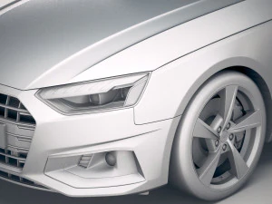 Audi A4 Sedan 2020 3D Model