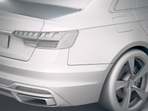 Audi A4 Sedan 2020 3D Модель