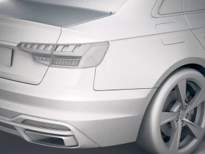Audi A4 Sedan 2020 3D Model