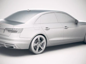 Audi A4 Sedan 2020 3D Model