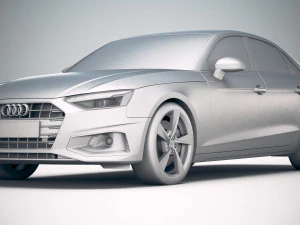 Audi A4 Sedan 2020 3D Model