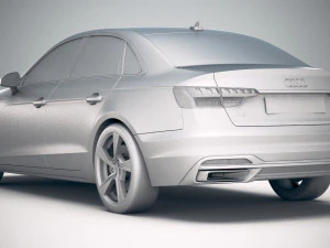 Audi A4 Sedan 2020 3D Model
