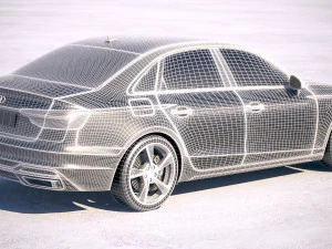 Audi A4 Sedan 2020 3D Model