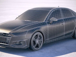 Audi A4 Sedan 2020 3D Model