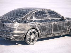 Audi A4 Sedan 2020 3D Модель