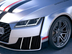 Audi TT RS Clubsport Turbo 2017 Modelo 3D