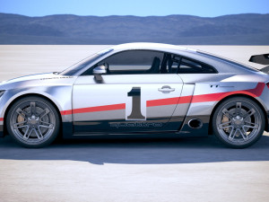 Audi TT RS Clubsport Turbo 2017 Modèle 3D