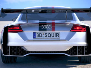 Audi TT RS Clubsport Turbo 2017 Modelo 3D