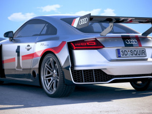 Audi TT RS Clubsport Turbo 2017 Modèle 3D