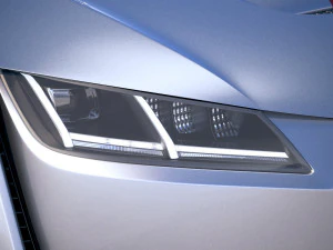 Audi TT RS Clubsport Turbo 2017 Modelo 3D