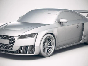 Audi TT RS Clubsport Turbo 2017 Modelo 3D