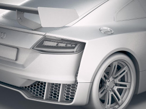 Audi TT RS Clubsport Turbo 2017 Modèle 3D