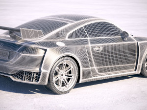 Audi TT RS Clubsport Turbo 2017 Modèle 3D