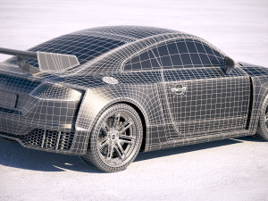 Audi TT RS Clubsport Turbo 2017 Modèle 3D