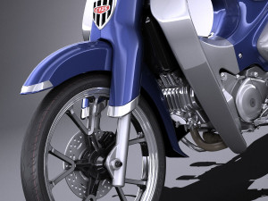 Honda Super Cub C125 2019 3D मॉडल