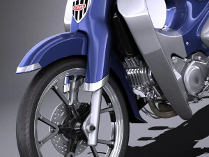 Honda Super Cub C125 2019 3D Model