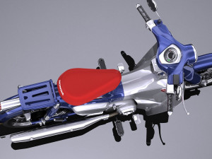 Honda Super Cub C125 2019 3D मॉडल