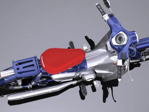Honda Super Cub C125 2019 3D Model