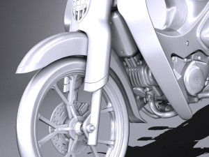 Honda Super Cub C125 2019 3D मॉडल