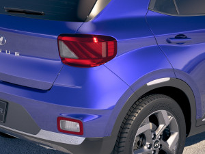 Hyundai Venue 2020 Model 3D