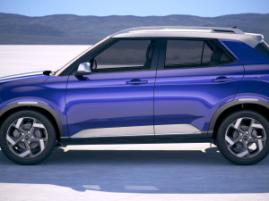 Hyundai Venue 2020 Model 3D