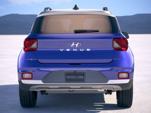 Hyundai Venue 2020 Model 3D