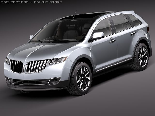 MKX 2011 Model 3D .c4d .max .obj .3ds .fbx .stl .blend 