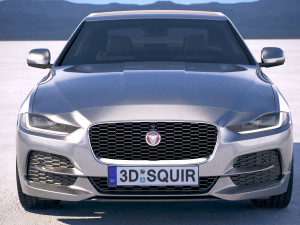 Jaguar XE 2020 3D Model