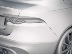 Jaguar XE 2020 3D Model