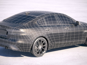 Jaguar XE 2020 3D Model