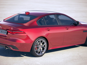 Jaguar XE R-Dynamic 2020 Modelo 3D