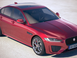 Jaguar XE R-Dynamic 2020 Modelo 3D