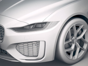 Jaguar XE R-Dynamic 2020 Modelo 3D