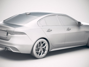 Jaguar XE R-Dynamic 2020 Modelo 3D