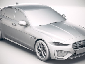 Jaguar XE R-Dynamic 2020 Modelo 3D