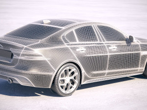 Jaguar XE R-Dynamic 2020 Modelo 3D
