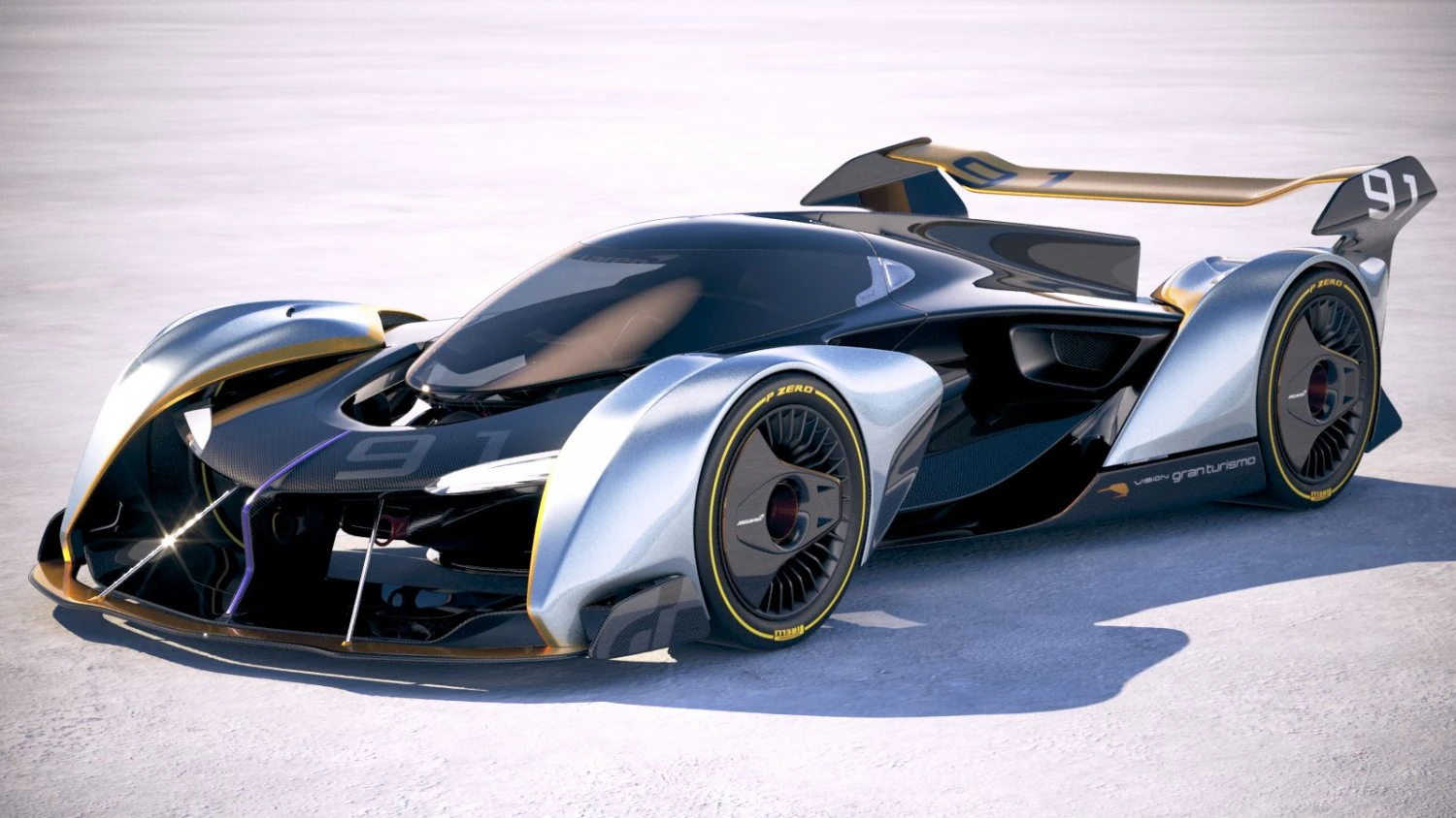 Mclaren Ultimate Vision Gran Turismo 3D Model .c4d .max .obj .3ds .fbx .stl .blend 