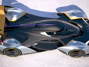 Mclaren Ultimate Vision Gran Turismo 3D Model