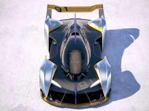 Mclaren Ultimate Vision Gran Turismo 3D Model