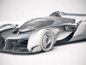 Mclaren Ultimate Vision Gran Turismo 3D Model