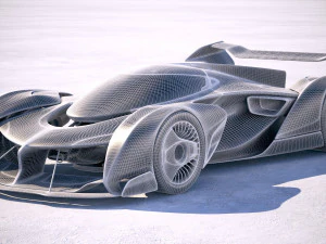 Mclaren Ultimate Vision Gran Turismo 3D Model