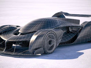 Mclaren Ultimate Vision Gran Turismo 3D Model