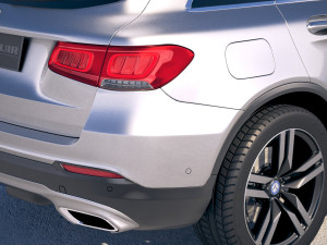 Mercedes-Benz GLC 2020 3D मॉडल