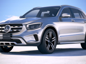 Mercedes-Benz GLC 2020 3D मॉडल