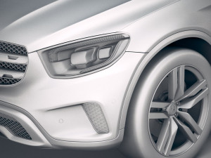 Mercedes-Benz GLC 2020 3D मॉडल