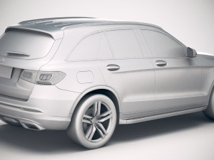 Mercedes-Benz GLC 2020 3D मॉडल
